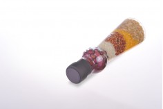 Staklena flašica 100mL sa semenkama, za dekoraciju kuhinje