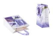 Papirna kesa 180x80x230mm sa različitim motivima lavande - 12 kom-