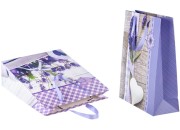 Papirna kesa 260x100x320mm sa različitim motivima lavande - 12 kom