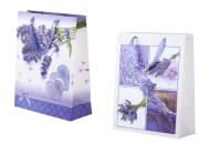 Papirna kesa 260x100x320mm sa različitim motivima lavande - 12 kom