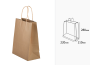 Papirna kesa 220x110x280mm u više boja - 12 kom