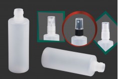 Plastična poluprovidna flašica 100mL (PP 18) - 12 kom