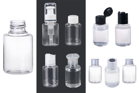 Plastična providna PET flašica 65mL, sa grlom PP 24-dimenzije_slike