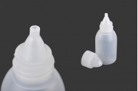 Plastična flašica sa kupastim vrhom i zatvaračem 25 ml