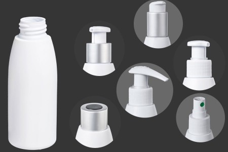 Plastična bela flaša 100mL PP 24-1