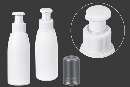 Plastična bela flaša 100mL PP 24-3