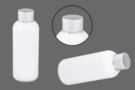 Bela plastična flašica 150mL, PP 24-4