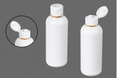 Bela plastična flašica 150mL, PP 24