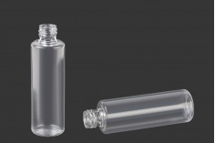 Plastična providna flašica 50mL (PP18), bez zatvarača - 12 kom