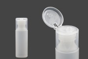 Plastična poluprovidna flašica 100mL, sa flip top zatvaračem