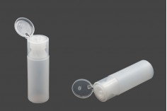Plastična poluprovidna flašica 100mL, sa flip top zatvaračem