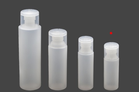 Plastična poluprovidna flašica 100mL, sa flip top zatvaračem-grupa_slika