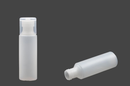 Plastična poluprovidna flašica 130mL, sa flip top zatvaračem-3