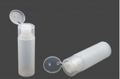 Plastična poluprovidna flašica 250mL, sa flip top zatvaračem