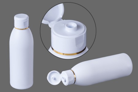 Plastična bela flašica 150mL PP24-13