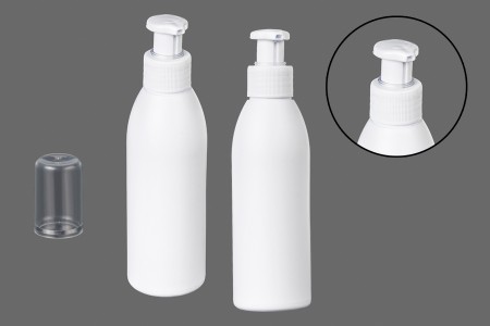 Plastična bela flašica 150mL PP24-9