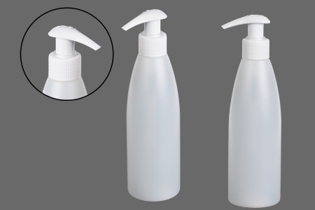 Plastična poluprovidna flašica 200mL, PP 24-5