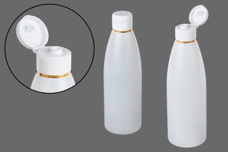 Plastična poluprovidna flašica 200mL, PP 24-9