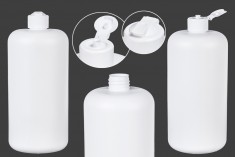 Plastična bela flaša 1000mL PP 28 - 12 kom