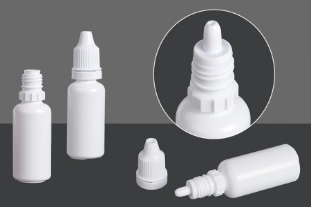 Plastična flašica 20mL, sa zatvaračem i kapalicom - 100 kom-slika_proizvoda
