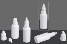 Plastična flašica 20mL, sa zatvaračem i kapalicom - 100 kom