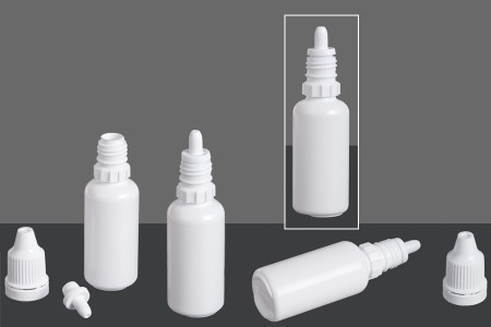 Plastična flašica 20mL, sa zatvaračem i kapalicom - 100 kom-dimenzije_slike