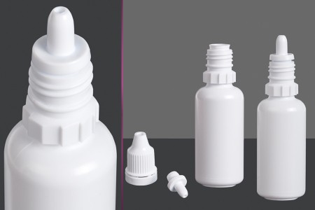 Plastična flašica 20mL, sa zatvaračem i kapalicom - 100 kom-grupa_slika