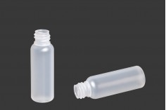 Plastična poluprovidna flašica 20mL sa grlom PP18, bez zatvarača - 12 kom