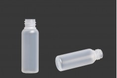 Plastična poluprovidna flašica 20mL sa grlom PP18, bez zatvarača - 12 kom