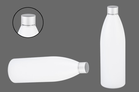 Plastična bela flaša 500mL PP 24-4