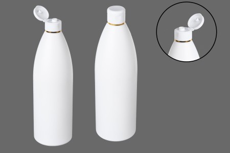 Plastična bela flaša 500mL PP 24-11