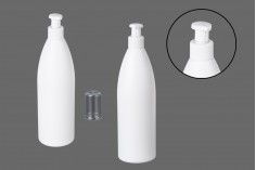 Plastična bela flaša 500mL PP 24