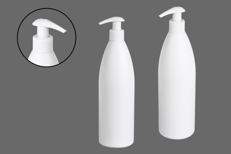 Plastična bela flaša 500mL PP 24-9