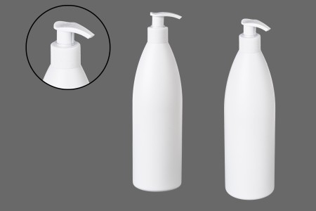 Plastična bela flaša 500mL PP 24-8