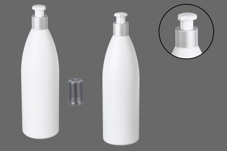 Plastična bela flaša 500mL PP 24-7