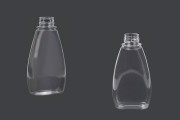 Plastična providna flaša 350mL za kečap, senf, med 