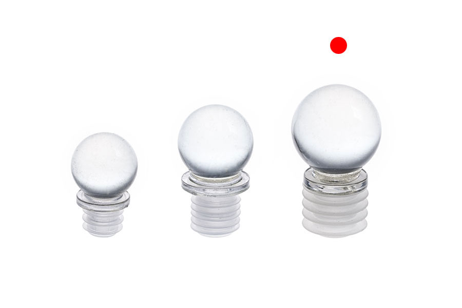 Stakleni okrugli čep f19,5 mm Stakleni okrugli čep f19,5 mm