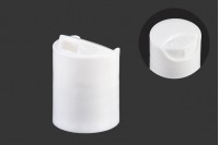 Plastični disk top zatvarač 18/410 u crnoj ili beloj boji
