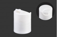Plastični disk top zatvarač 18/410 u crnoj ili beloj boji