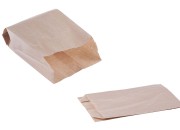 Kraft braon papirna kesa 120x50x200mm bez prozora - 100 kom