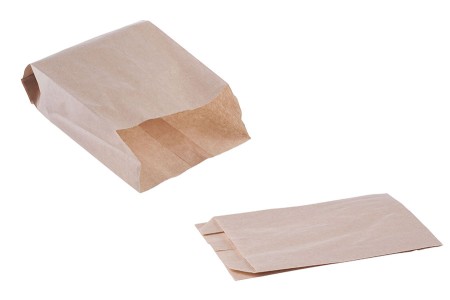 Kraft braon papirna kesa 120x50x200mm bez prozora - 100 kom-1