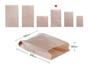 Kraft braon papirna kesa 180x60x300mm bez prozora - 100 kom