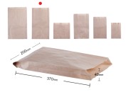 Kraft braon papirna kesa 200x40x370mm bez prozora - 100 kom
