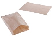 Kraft braon papirna kesa 220x50x380mm bez prozora, pogodna za masnu hranu - 100 kom Kraft braon papirna kesa 220x50x380mm bez prozora, pogodna za masnu hranu - 100 kom