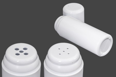 Plastična bela flašica od 100mL bez zatvarača, za puder i talkove - 12 kom-dimenzije_slike