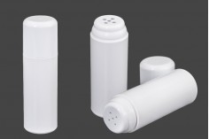 Plastična bela flašica od 100mL bez zatvarača, za puder i talkove - 12 kom