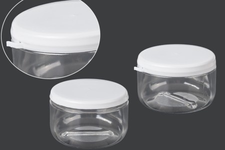 Plastična providna kutijica 180mL sa belim sigurnosnim zatvaračem - 12 kom-grupa_slika