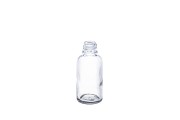 Transparentna staklena bočica za eterična ulja 30ml sa zatvaranjem PP18