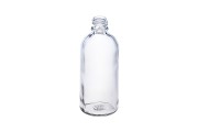 Staklena flašica za eterična ulja transparentna 100 ml grlo PP18