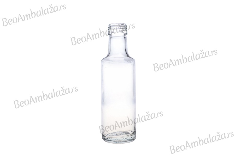 Staklena flaša 100mL Dorica* PP 24